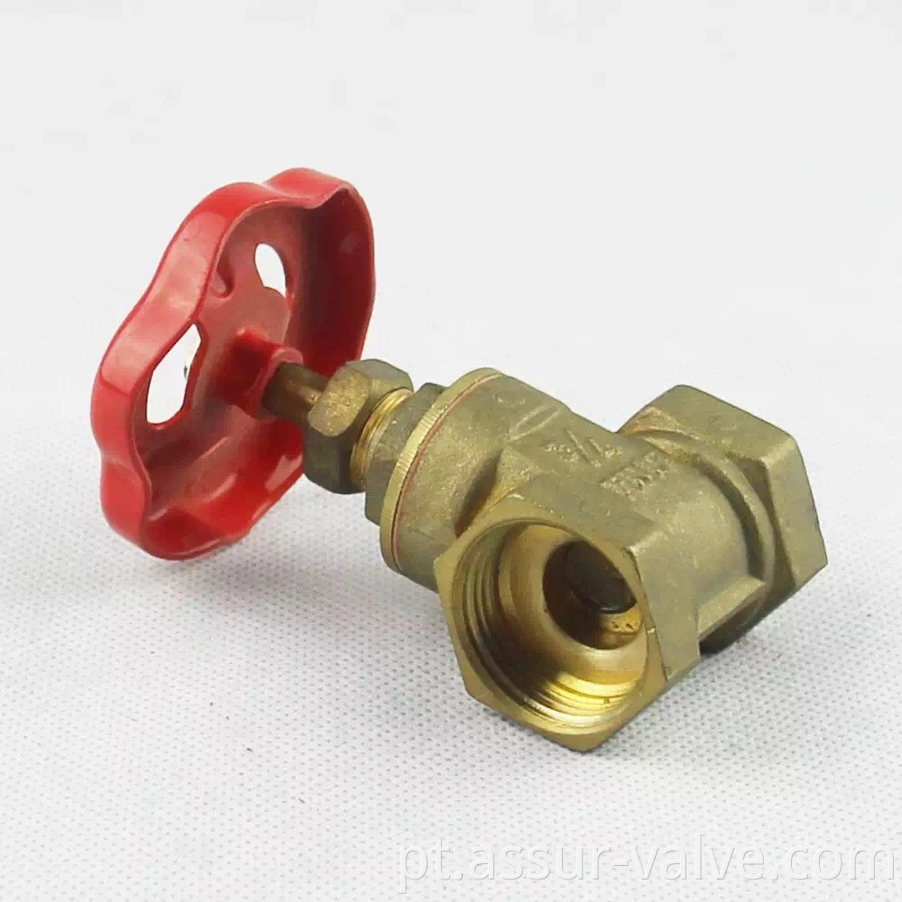 Equipamento de combate a incêndio Bronze Brass Gate Valve Stop Cock Válvula